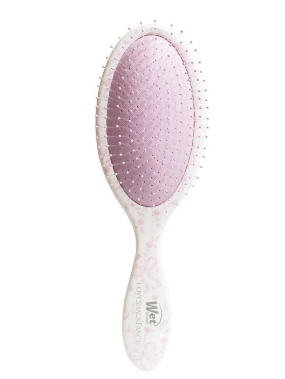 LoveShackFancy Pink Oval Paddle Hair Brush